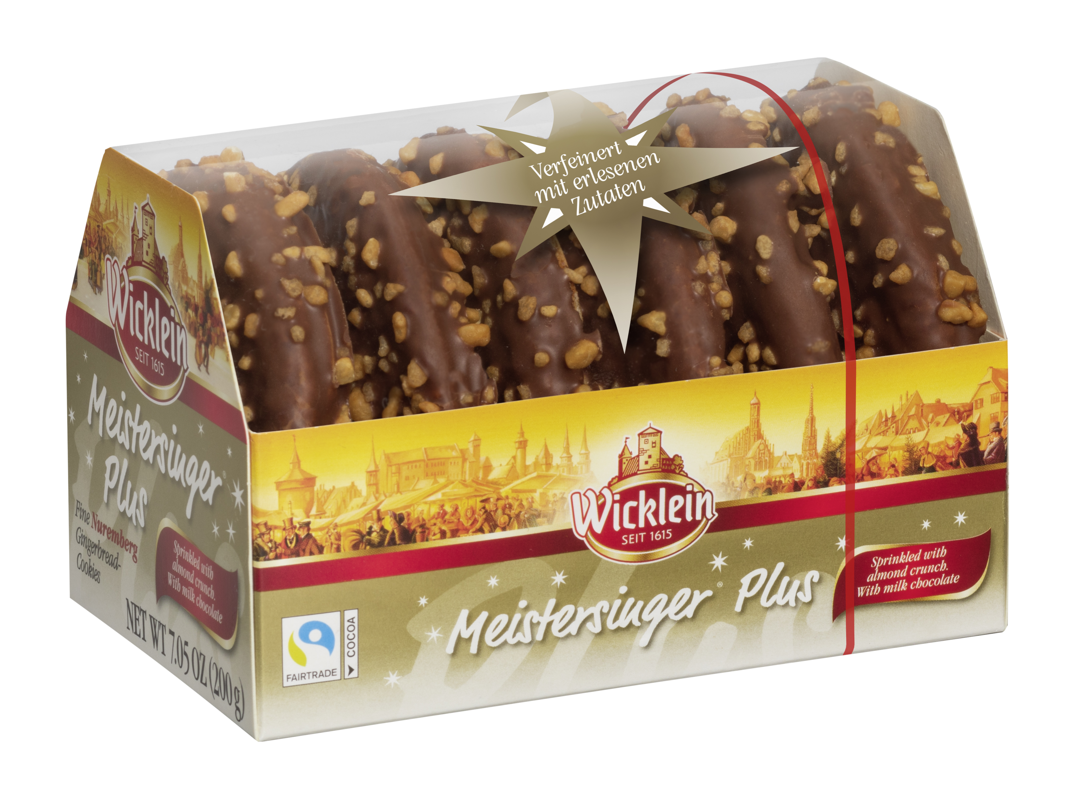 Meistersinger Plus with cashew-cocoa-brittle