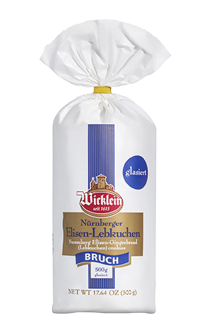 Finest Nürnberger Elisen-Lebkuchen "Bruch", sugar iced