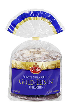 Finest Nürnberger Gold-Elisen-Lebkuchen, 2 kinds